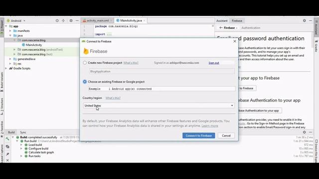 Firebase Authentication Tutorial смотреть онлайн