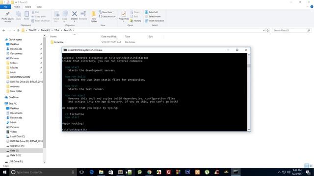 React JS Tutorial 17: create-react-app command line смотреть онлайн