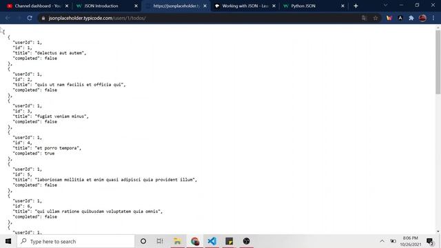 How to Parse JSON in Python - JSON Tutorial for Python Beginners смотреть онлайн
