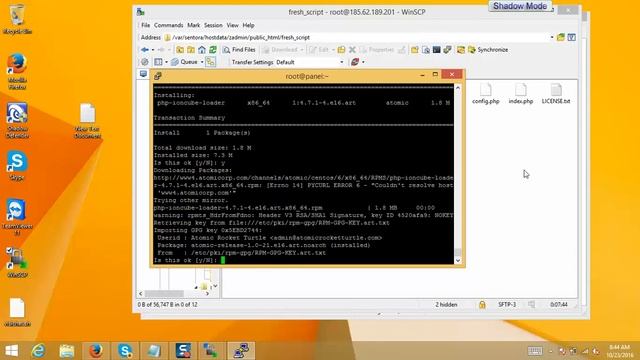 visichat installers/atomic red5 in zip unzip ioncube-loader etc/hosts chkconfig mysqld httpd restar смотреть онлайн