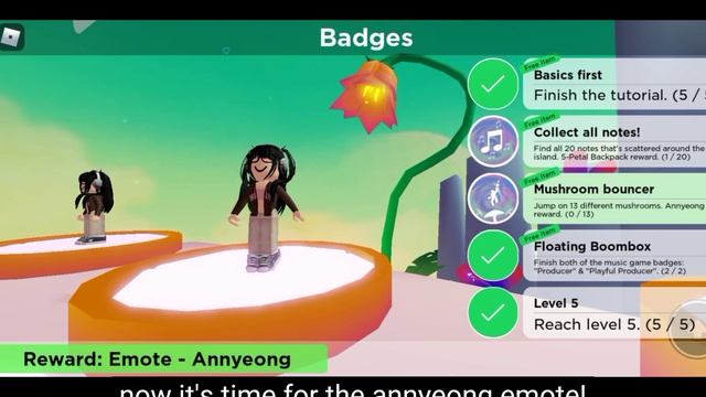How to get FREE KOREAN EMOTES ?? ??| Roblox | Spotify Island event смотреть онлайн