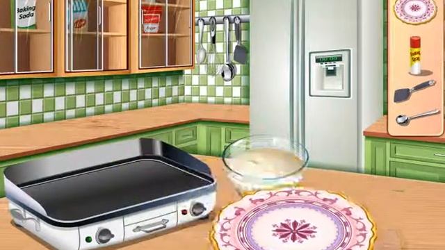 How to Play Pancakes Sara's Cooking Class Walkthrough смотреть онлайн