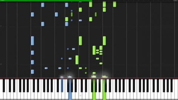 Bonetrousle - Undertale (Papyrus Theme) - Synthesia Piano Tutorial