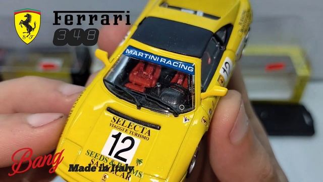 348 оттенков Феррари | Обзор моделей Ferrari 348 1:43 Bang | Made in Italy смотреть онлайн