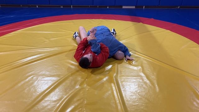 #30❗SAMBO❗САМБО❗ОБРАТНЫЙ УЗЕЛ ПЛЕЧА (KIMURA), атака соперника со стороны ног. Школа самбо Sambi.st смотреть онлайн
