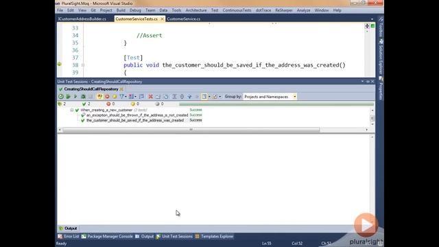 Mocking framework unit tests with Moq | Pluralsight смотреть онлайн