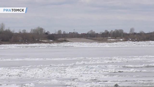 Ледоход на Томи в Томске смотреть онлайн