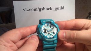 Настройка Casio G-shock GA-110SN-3A [5146]
