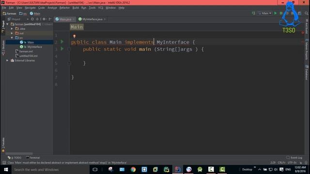 Java Object Oriented Programming 80 - How to implement an Interface in Java смотреть онлайн