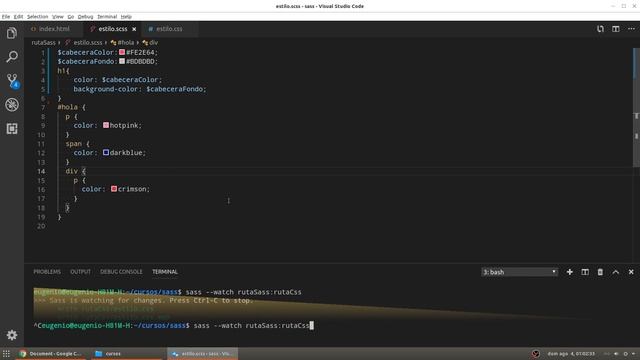 Curso de SASS? de 0 a 100 [04.- Variables] смотреть онлайн