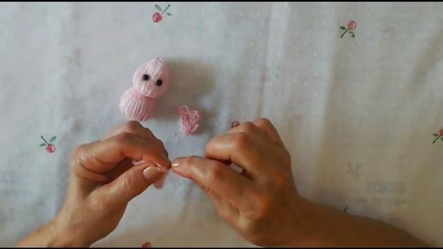 1.Игрушка своими руками. Игрушки вязанные тельце..Как связать свинку спицами. СERDITO TEJER