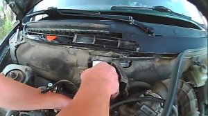 PRIORA    . замена салонного фильтра с кондицианером