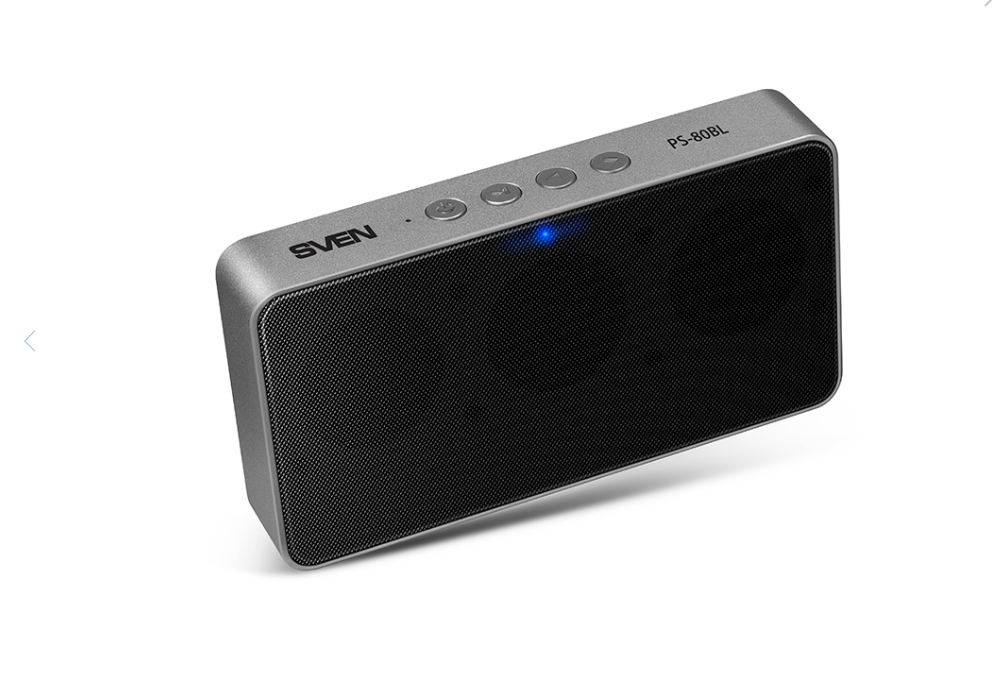 Портативная аудиосистема колонка Sven PS 80BL смотреть онлайн