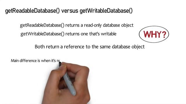 #58 Android SQLite Cursors Part 9 | Difference between getReadableDatabase() & getWritableDatabase( смотреть онлайн