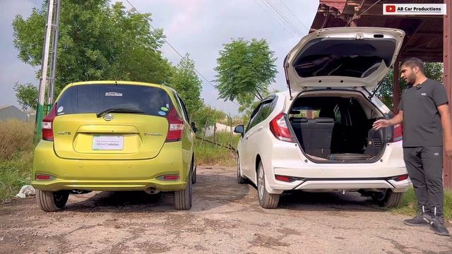 Honda fit vs Nissan note 2022 || Detailed comparison between Nissan note and Honda Fit смотреть онлайн