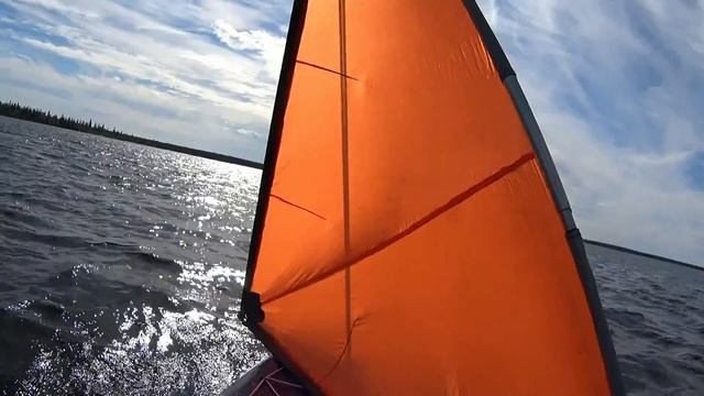 Парус для байдарки