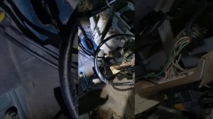 замена радиатора отопителя,Митсубиси Паджеро 3, без снятия торпеды.