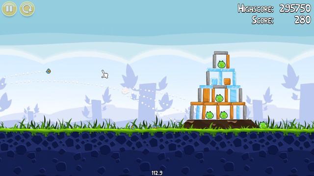 Angry Birds hardcore edition gameplay смотреть онлайн