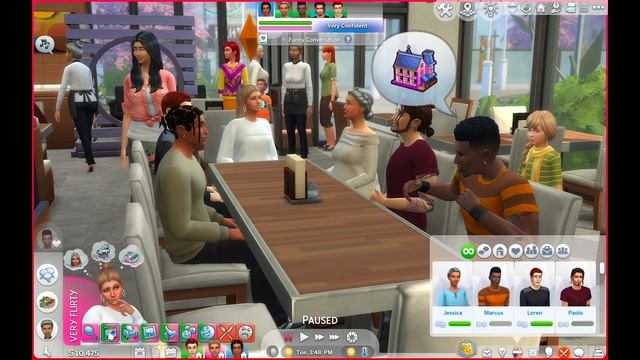 a surprise brunch | simply living ep 4 | sims 4 rotational gameplay смотреть онлайн