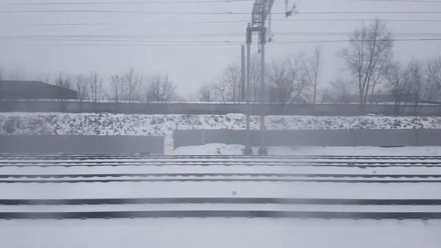 Поездка по МЦК в электропоезде ЭС2Г-055. Ростокино - Лихоборы смотреть онлайн