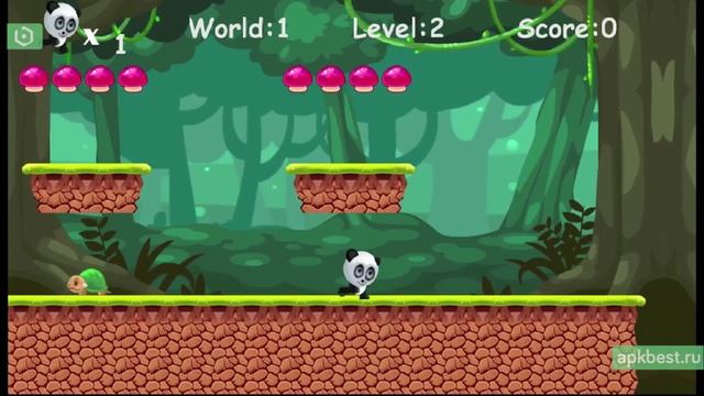 Обзор - Jungle Panda Run - для Андроид смотреть онлайн
