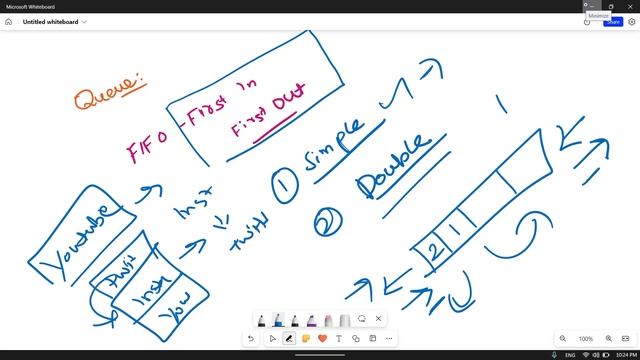 Queue II - Python - Data Structures & Algorithms - Tamil смотреть онлайн