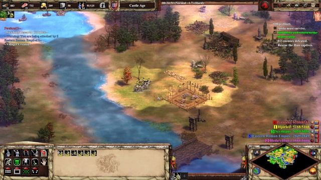 Attila the Hun 1: The Scourge of God | AoE2DE Campaign Playthrough смотреть онлайн