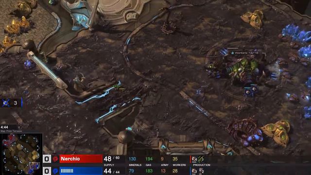 Starcraft 2 LotV - Nerchio vs Stephano - ZvZ G4 - SC2 Pro Tournament смотреть онлайн