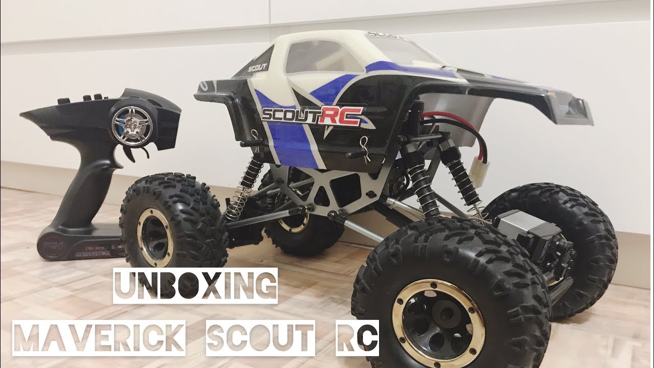 Распаковка краулера Maverick Scout RC 4WD, бюджетно! смотреть онлайн
