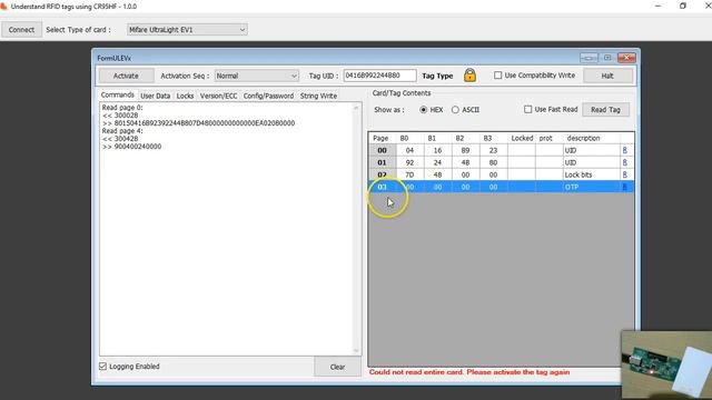 Understand Mifare Ultralight EV1 NFC tags - Part 2 смотреть онлайн