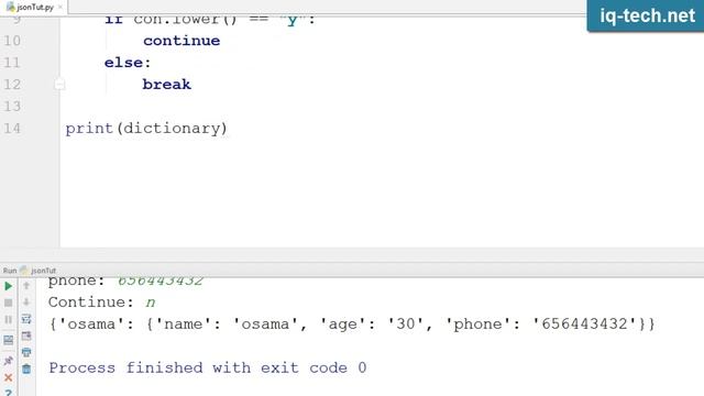 #15 تعلم بايثون 3 - التعامل مع ملفات JSON смотреть онлайн