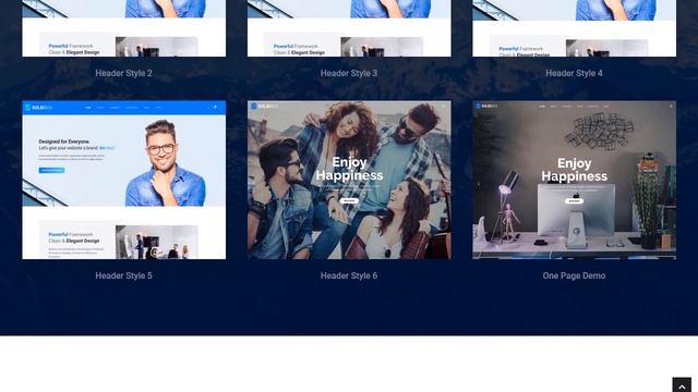 SolidBox | Clean Modern WordPress theme for your Business смотреть онлайн