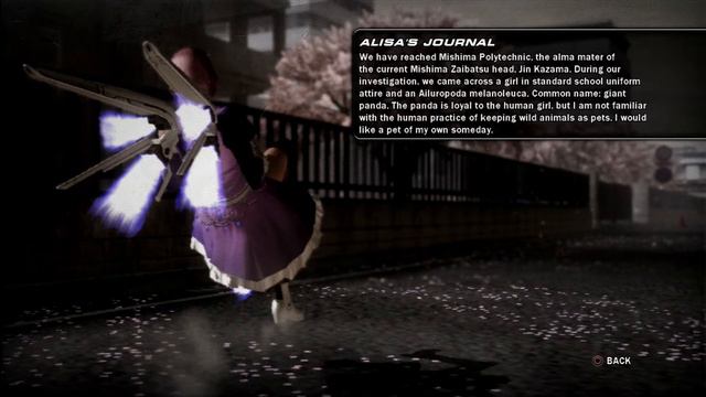 Tekken 6 - Alisa's Journal "Mishima Polytechnic" смотреть онлайн