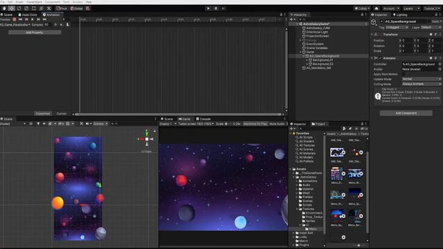 How to create a parallax background in unity [Top Down Shooter Unity Tutorial] AG Part 4 смотреть онлайн