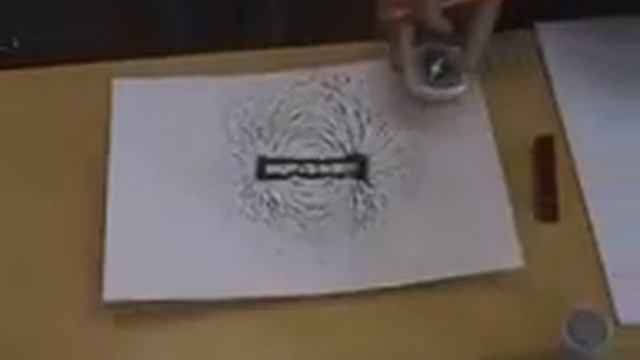 Магнитное поле. Визуализация с помощью железных опилок смотреть онлайн