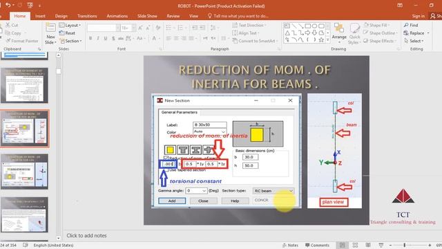 04- Import file to robot draw col and shear walls смотреть онлайн