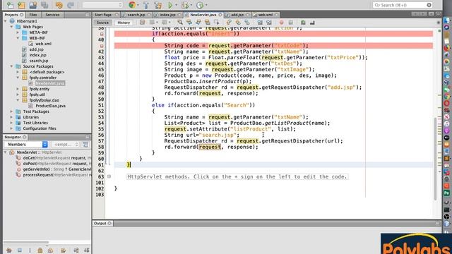 Java web JSP, Servlet - V7.11 - Tạo trang tìm kiếm search với Hibernate trong JSP, Servlet смотреть онлайн