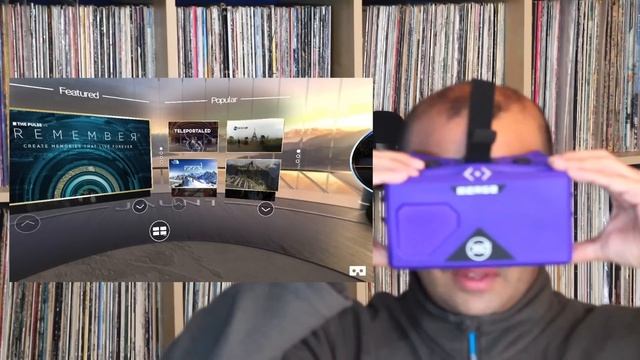Merge VR Virtual Reality Headset with the iPhone 6 (Google Cardboard) смотреть онлайн