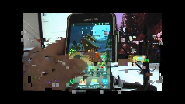 3D Live Wallpaper "3D Happy X-Mas" Version 1.00 for android on samsung galaxy s-9000 смотреть онлайн