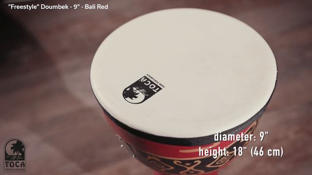 TOCA "Freestyle" Doumbek 9" Bali Red - Sound "Spirits" (SOUND DEMO) смотреть онлайн