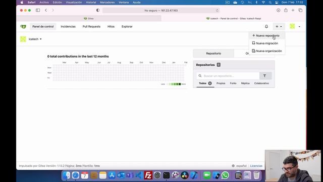 Cómo instalar un servidor de git en raspberry pi: Gitea en docker смотреть онлайн