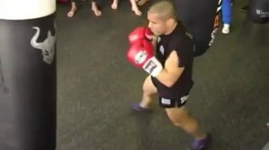 Майк Замбидис.Работа по мешку