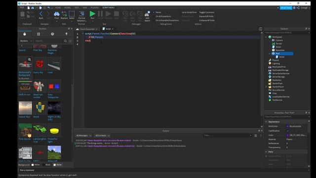 How to make a KILL PART IN 3 MINS! Roblox Studio смотреть онлайн