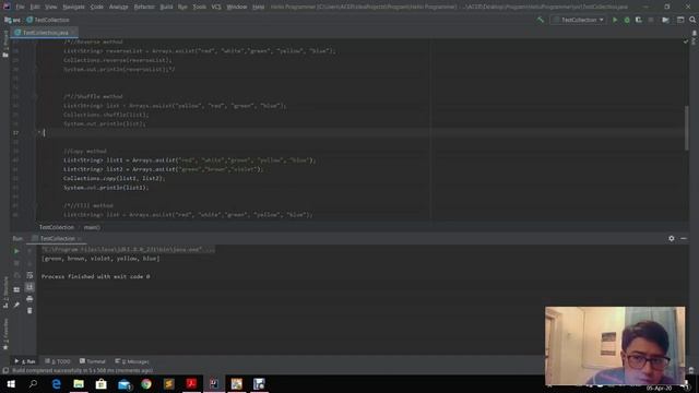 Kuanysh Sarsembek - Static Methods for Lists and Collections смотреть онлайн