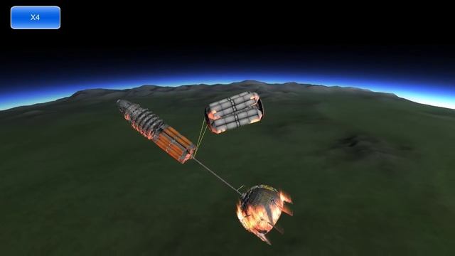 Kerbal Space Program (KSP). Penetrator. Epic crash. смотреть онлайн