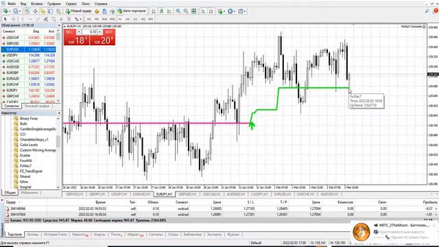Полу автоматическая торговая форекс-система для заработка до 60% в месяц. Сигналы высокой точности смотреть онлайн