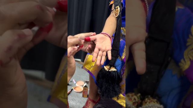 How to wear Bharathanatyam jewellery & Alta #youtubestar #indianclassicaldancer #dance #viralvideo смотреть онлайн
