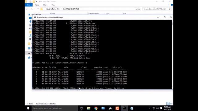 Bios mod AMD RX 570 + Overclocking Afterburner/ parte 4. смотреть онлайн