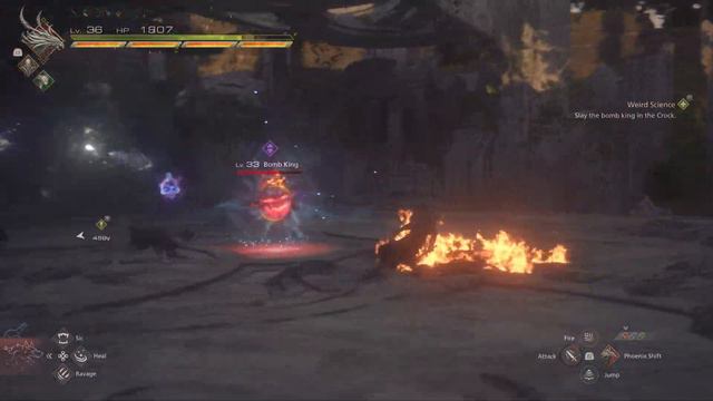 Final Fantasy XVI | Bomb King (Notorious Mark) смотреть онлайн