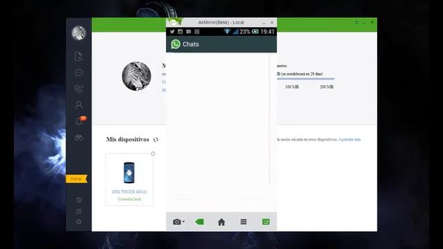Whatsapp on PC/ Usa tu teléfono desde tu PC. (Airdroid) смотреть онлайн